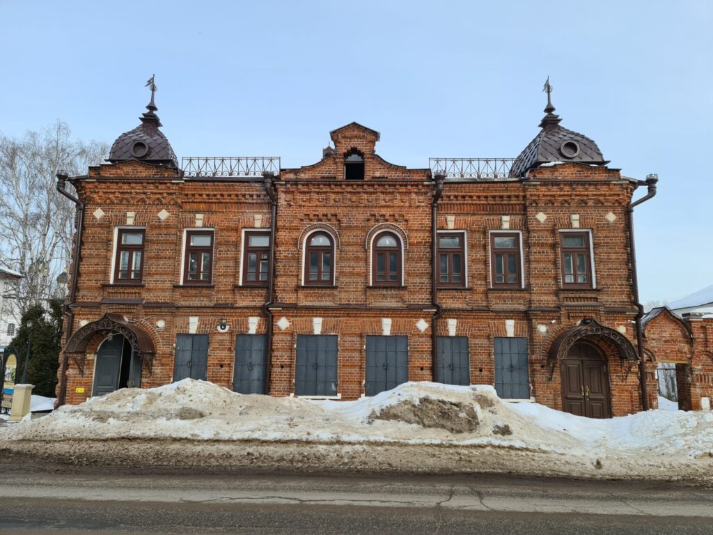 Продолжение реставрационных работ на объекте «Дом Семенычева» в г. Гороховец , Владимирская область